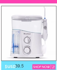 Nicefeel 1000 мл Вода Flosser Oral SPA Стоматологический Ирригатор Spa Flosser Вода для ухода за зубами очиститель зубов ирригатор 7 шт. наконечник