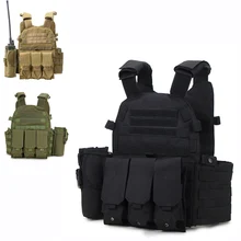 Высокое качество тактический жилет охотничье снаряжение камуфляж страйкбол жилет армейский Военный снаряжение Открытый Пейнтбол Wargame Molle Жилет