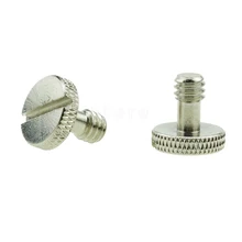 2 шт 1/"-20 прецизионный винт из нержавеющей стали для штатива камеры и быстроразъемной пластины-702