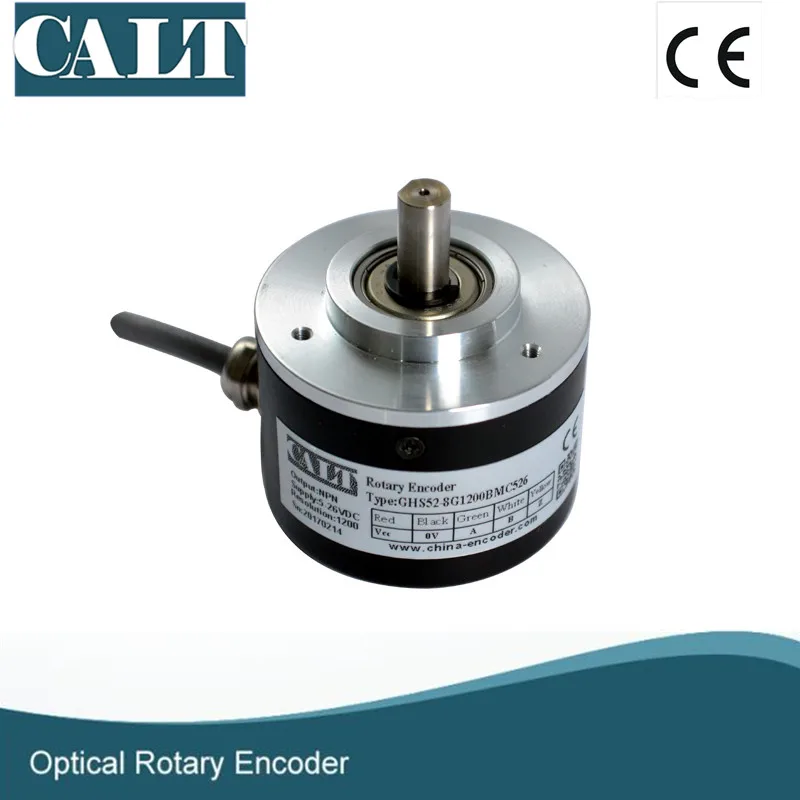 CALT GHS52 8mm shaft optical incremental rotary encoder position