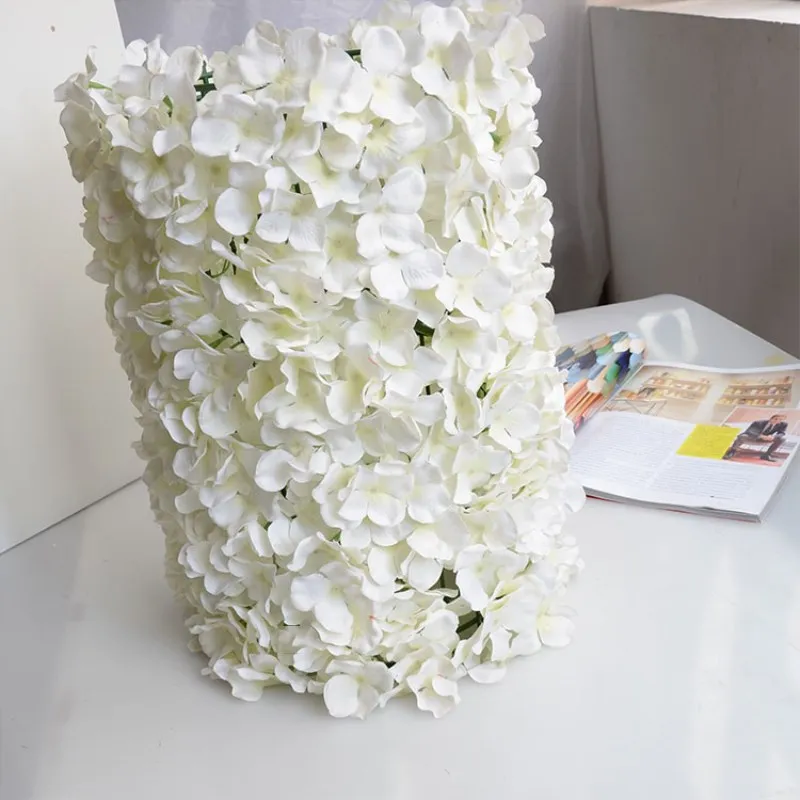 Artificial Flower Hydrangea Wall Panel Fashion Venue Backdrop Floral Decor #LAC 
