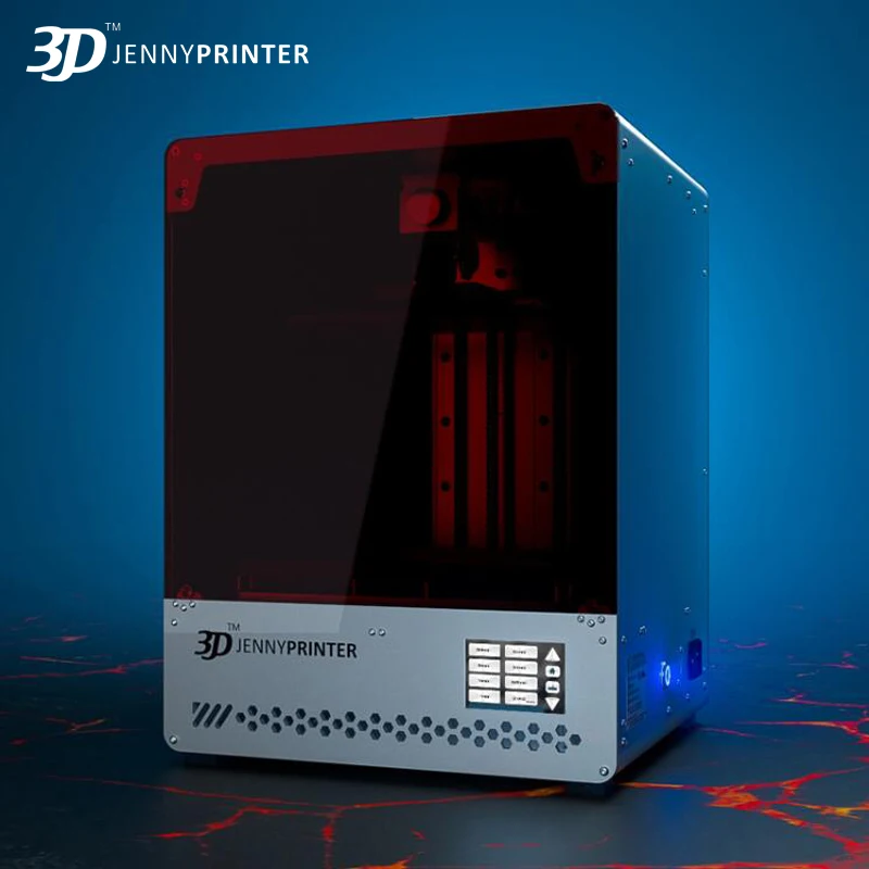 Jennyprinter свет отверждения SLA/LCD 3D принтер JennyLight1 + большой объем высокий 8 9 дюйма 2k