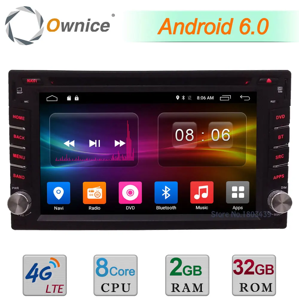 Ownice C500 Octa 8 Core Android 6.0 2G RAM 32GB ROM BT Support 4G LTE SIM Network Car GPS 2Din Universal Car Radio Player Stereo цена Ownice C500 Octa 8 Core Android 6.0 2G RAM 32GB ROM BT Support 4G LTE SIM Network Car GPS 2Din Universal Car Radio Player Stereo цены онлайн