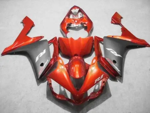 Инжекционная форма обтекатель комплект для YAMAHA YZFR1 07 08 YZF R1 2007 2008 YZF1000 yzfr1 ABS Красный