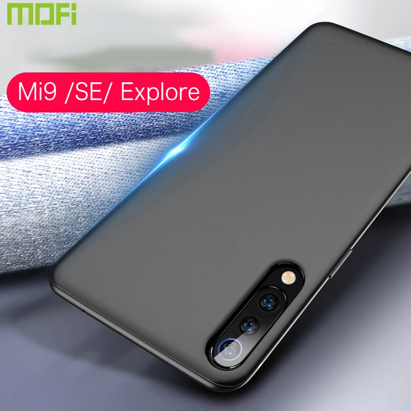For Xiaomi Mi 9 Case Mofi For Xiaomi Mi9 Se Case Pc Hard Thin Back Cover Mi9 Explore Case Soild Pure For Xiaomi 9 Explore Case