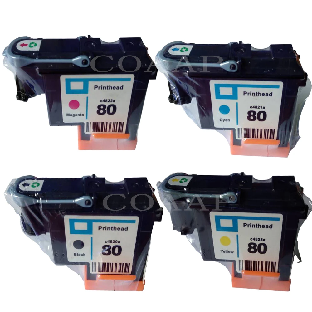 C4820A C4821A C4822A C4823A compatible cartridge for hp80 BK C M Y Designjet 1000 1050 1050c 1055 inkjet Printer HP 80 C4820A C4821A C4822A C4823A compatible cartridge for hp80 BK C M Y Designjet 1000 1050 1050c 1055 inkjet Printer HP 80