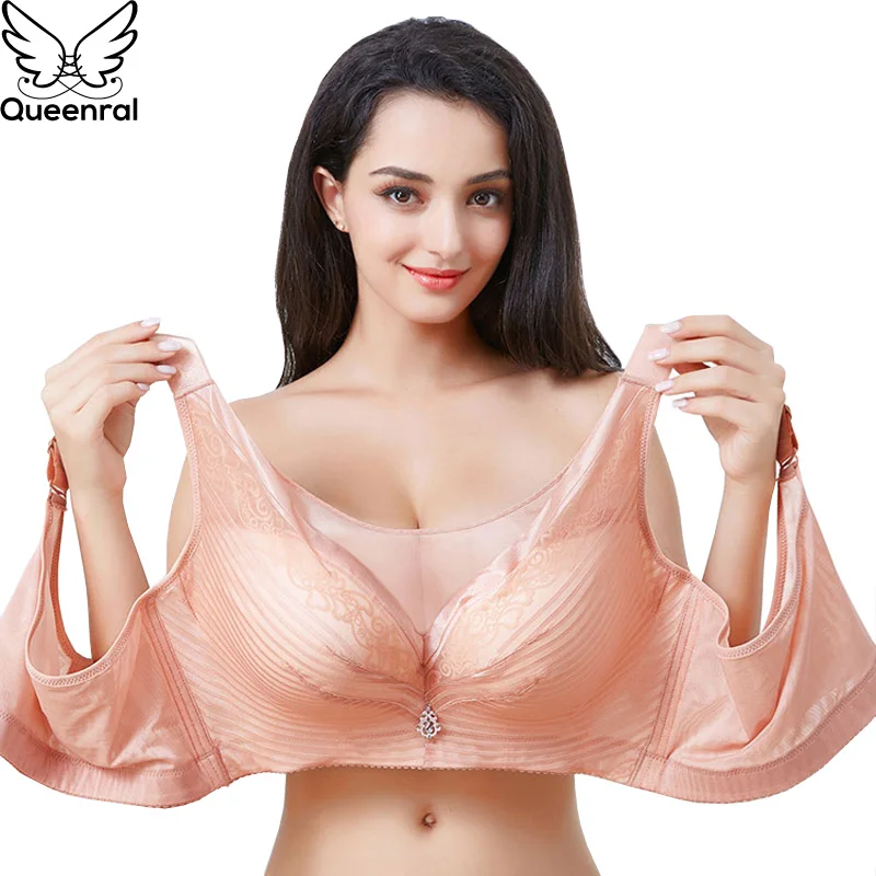Queenral Push Up Bralette Bras For Women Underwear BH Lingerie Sexy Plus Size CDE Cup Brassiere Soft Soutien Gorge Big Size Bra Queenral Push Up Bralette Bras For Women Underwear BH Lingerie Sexy Plus Size CDE Cup Brassiere Soft Soutien Gorge Big Size Bra