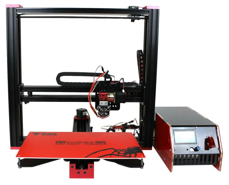 2016 BEST Quality TEVO Black Widow Full Metal 3D Printer Dual Extruder