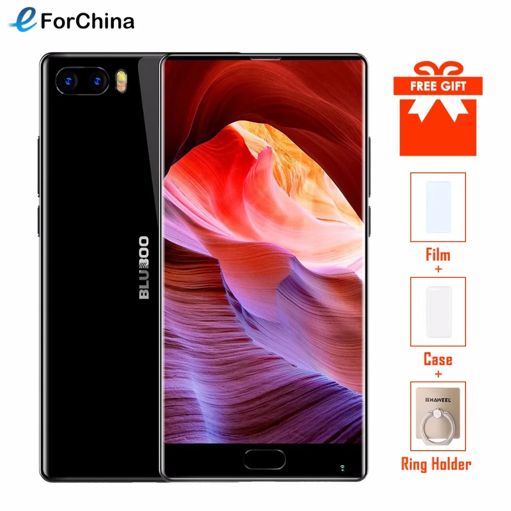 Original Bluboo S1 Bezel less Smartphone 5.5'' FHD Helio P25 Octa Core