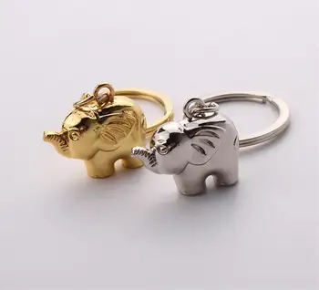 

free shipping 200pcs/lot zinc alloy elephant keychain keyring favors indian wedding baby showers party gifts souvenirs SN1066