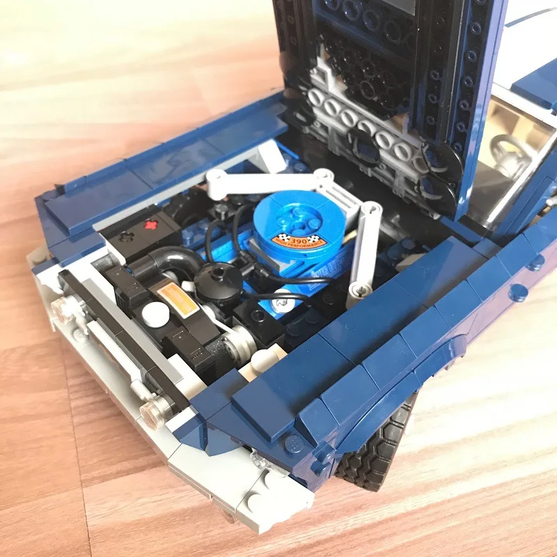 Pаспродажа 21047 создатель эксперт Ford Mustang мышечная Гоночная машина 1967 GT500 10265 строительные блоки кирпичи игрушки подарок