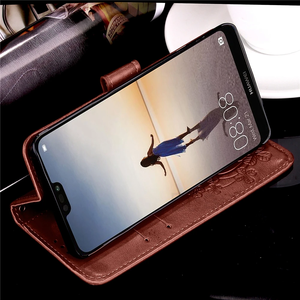 For Huawei P20 Lite P20Lite Nova 3E Cover ANE-AL00 ANE-LX1 ANE-L21 Case Retro PU Leather Flip Capa Wallet Silicone Coque Funda