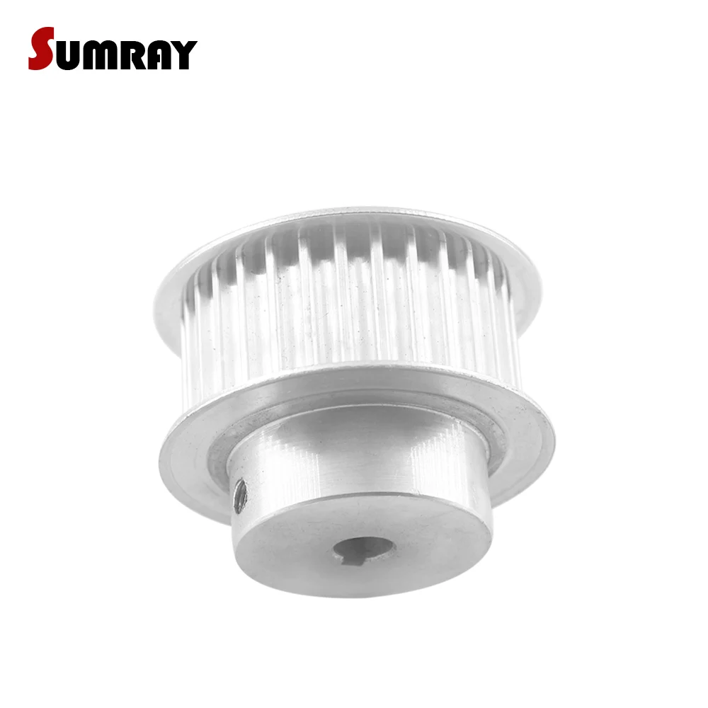 20mm de Diâmetro Polia para o para o Laser Sumray 5 m 30 t Correia Dentada Polia 10 e 12 e 14 e 15 e 16 e 19 e Furo Chaveta 4 e 5 e 6mm 16 e 21mm Largura Engrenagem Laser Máquina