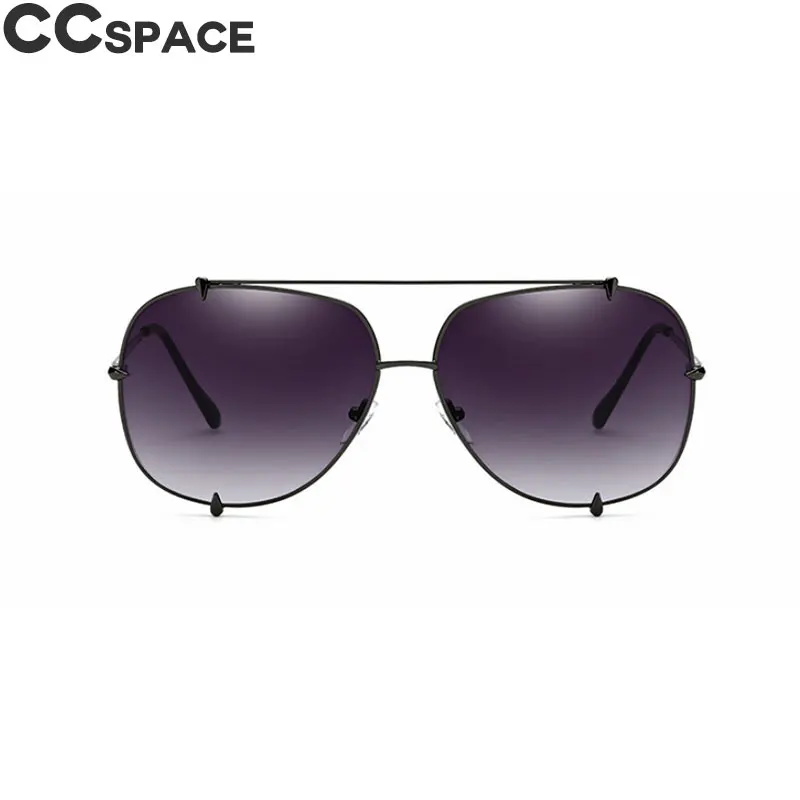 Женские солнцезащитные очки, модные мужские очки авиаторы, UV400, винтажные очки Oculos 47815 - Цвет линз: C2 gun gray