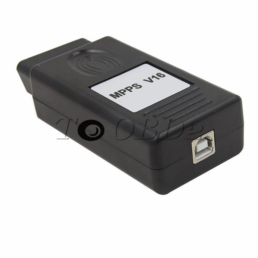 MPPS V16 Авто ECU чип тюнинг интерфейс многоязычный OBD OBDII чтение и запись ECU Flasher для RDC15 EDC16 EDC17 высокое качество