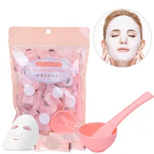 YOUSHA 50PCS DIY Compressed Face Mask Paper Mask Bowl Facial Whitening Natural Fiber Adsorption Blackhead Korean