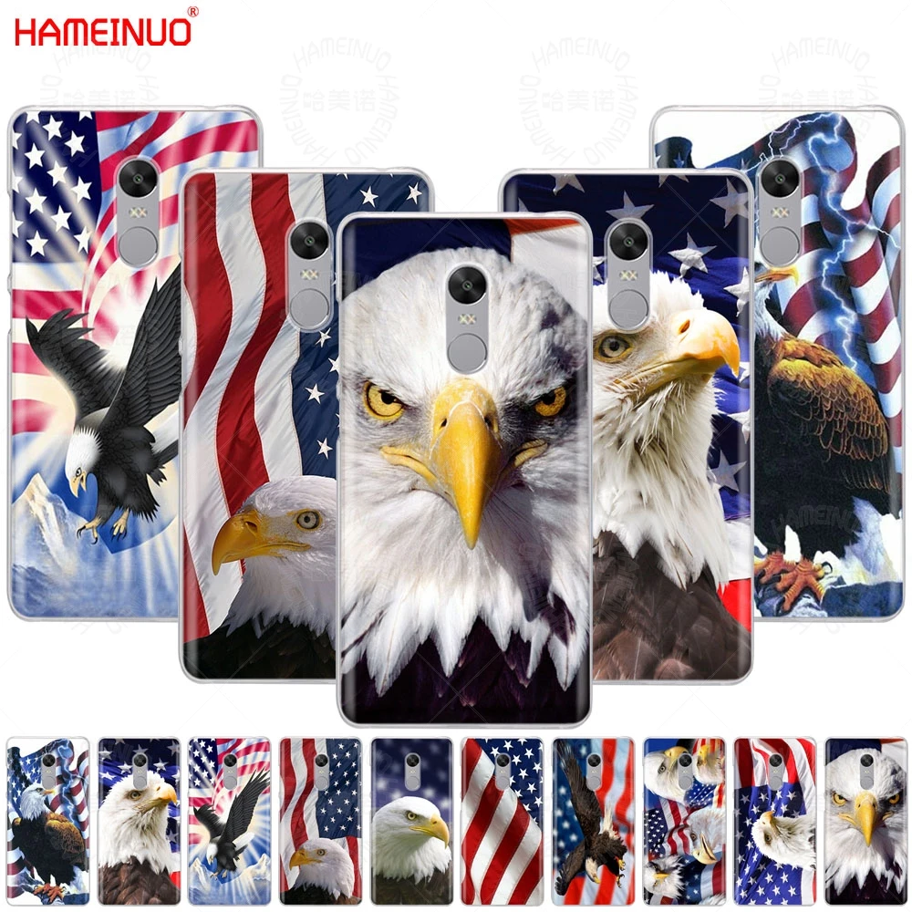 HAMEINUO Eagles флаг США американский чехол для телефона Xiaomi redmi 5 4 1 1s 2 3 3s pro PLUS note 4X 4A 5A |