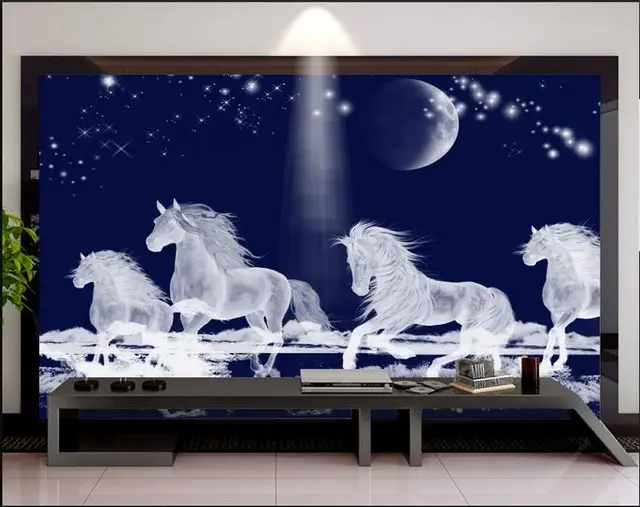 3d room wallpaper custom mural non woven wall sticker hd 3 d tv