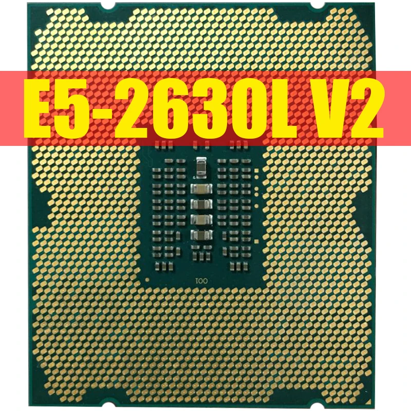 Процессор Intel Xeon E5 2630L V2 2 4 ГГц LGA2011 шесть ядер серверный процессор e5 2630LV2 100%