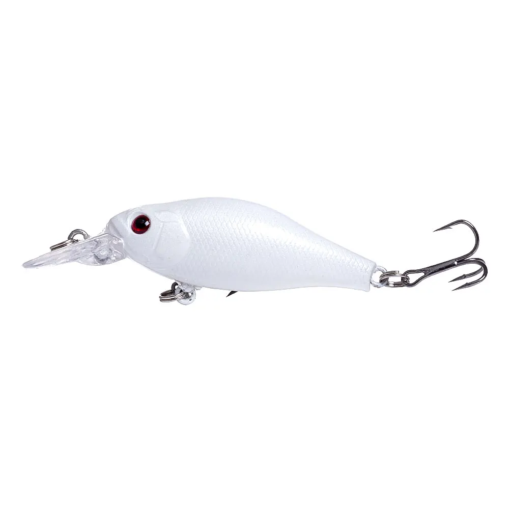 HENGJIA Crankbait Рыболовная Приманка 7 см 10 г искусственные рыболовные воблеры Topwater Crank твердые приманки плавающие рыболовные приманки - Цвет: 1