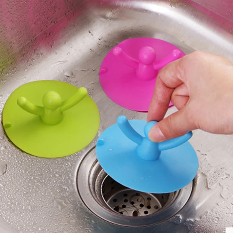 Silicone Floor Drain Cover Strainer Home Supplies Kitchen Basin Sink
