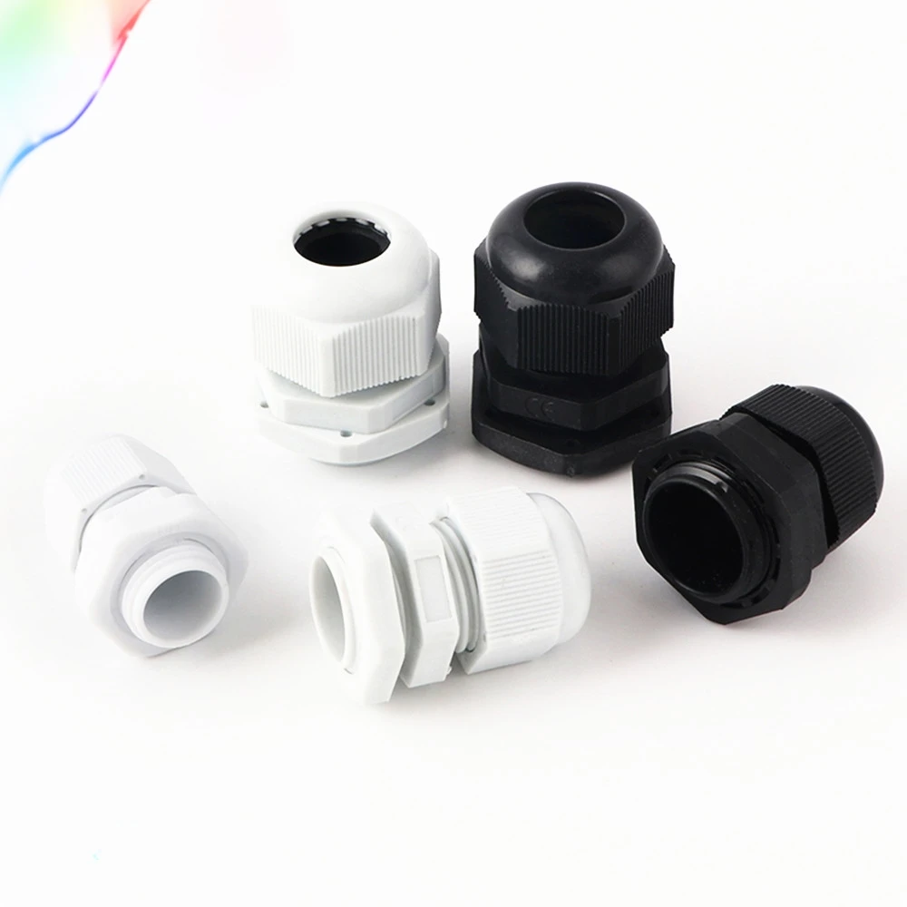 1PCS Black nylon strain relief glands connector PG29 PG36 PG42 PG48 PG63
