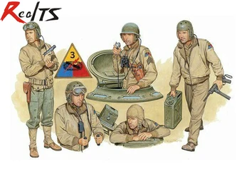 

RealTS Dragon #6054 1/35 US Tank Crew NW Europe 1944