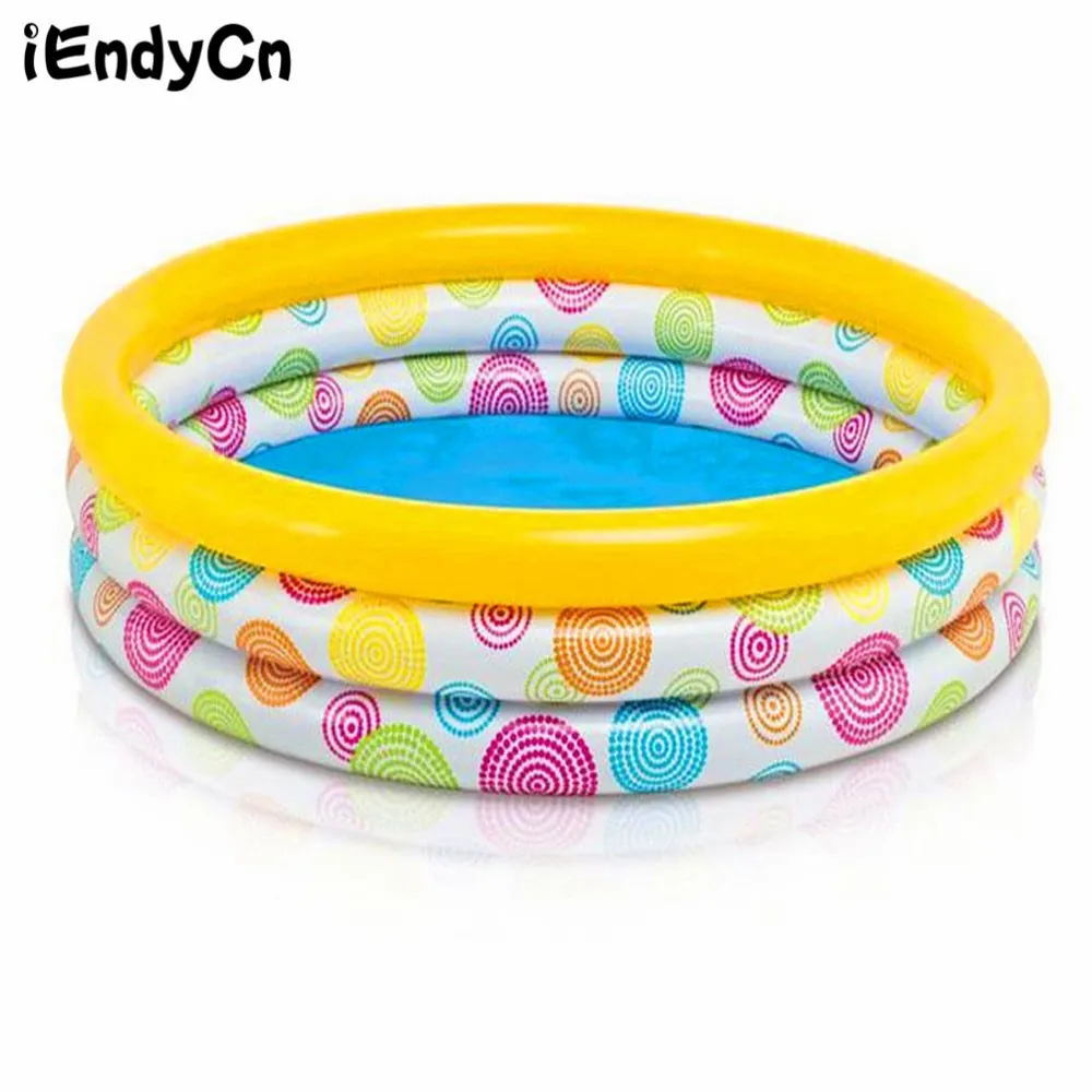 

iEndyCn Circular Inflatable Pool Family Pool Children Aid Float Kids Mini-playground Swimming Pool LMY919YD