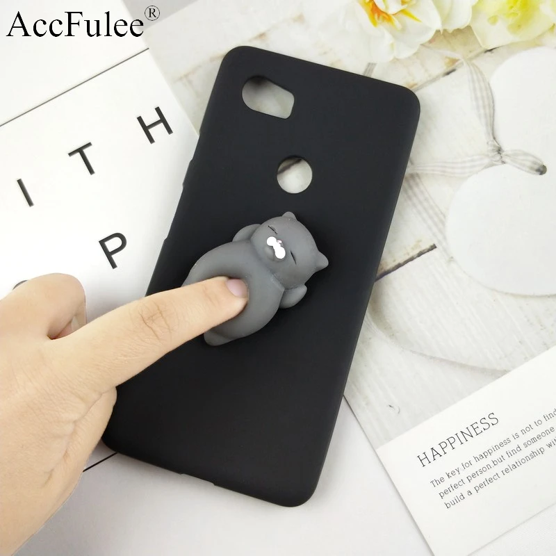Мягкими 3D игрушки телефон Cat Чехол для Google Pixel 5 XL 4A 3A 4 2 Pixel2 3 3XL любящее сердце
