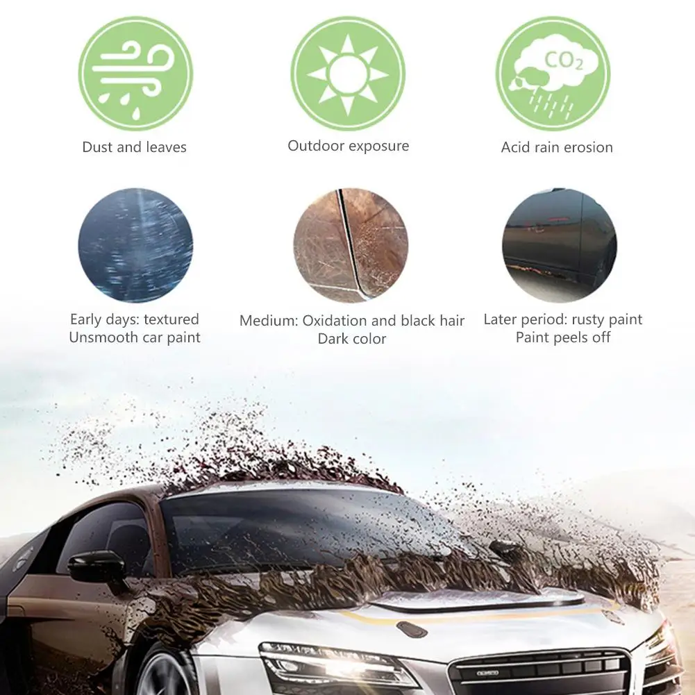  9H 100ml Auto Anti-scratch Spray Type Crystal Plating Liquid Ceramic Coating Car Lacquer Paint Care
