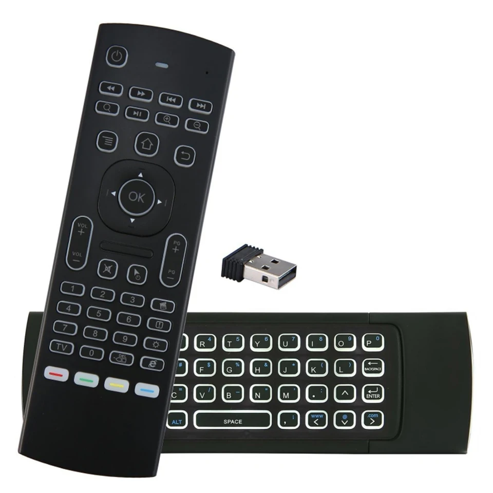 MX3 Air Fly Mouse 2 4 ГГц беспроводная клавиатура дистанционное управление