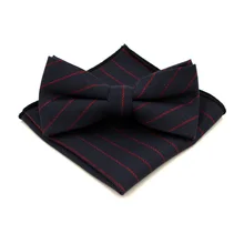 Модный Мужской Хлопковый галстук-бабочка Hanky набор Wowen жаккардовый галстук-бабочка для мужчин Свадебный квадратный Карманный gкомнатный бабочка S23