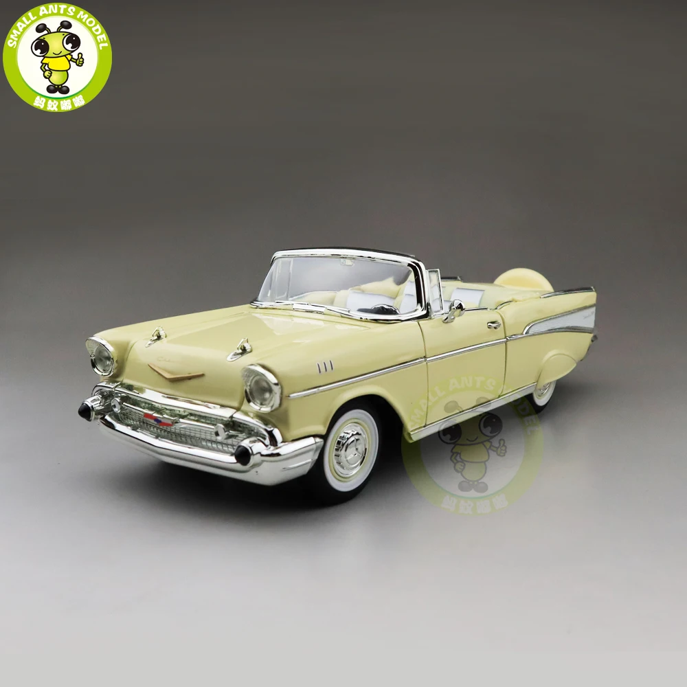 1/18 1957 Chevrolet BEL AIR-трансформер дорожный фирменный литой модельный автомобиль игрушки подарок для мальчиков девочек