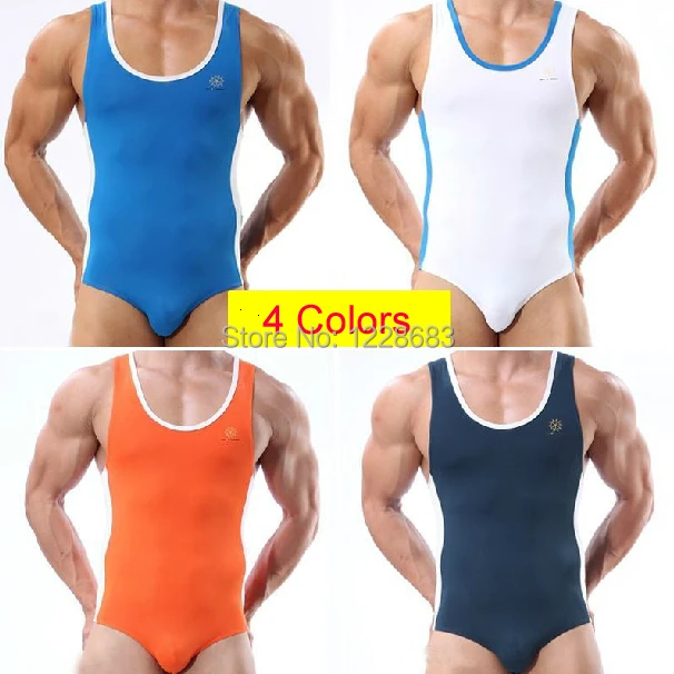 Buy Mens Gymnastics Leotards One Piece Jumpsuit Men