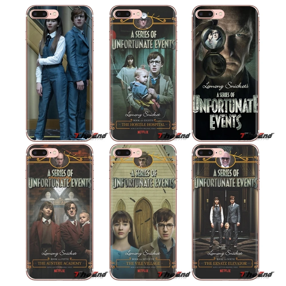 A Series of Unfortunate Event Season For iPod Touch Apple iPhone 4 4S 5 5S SE 5C 6 6S 7 8 X XR XS Plus MAX Silicone Housing Case |