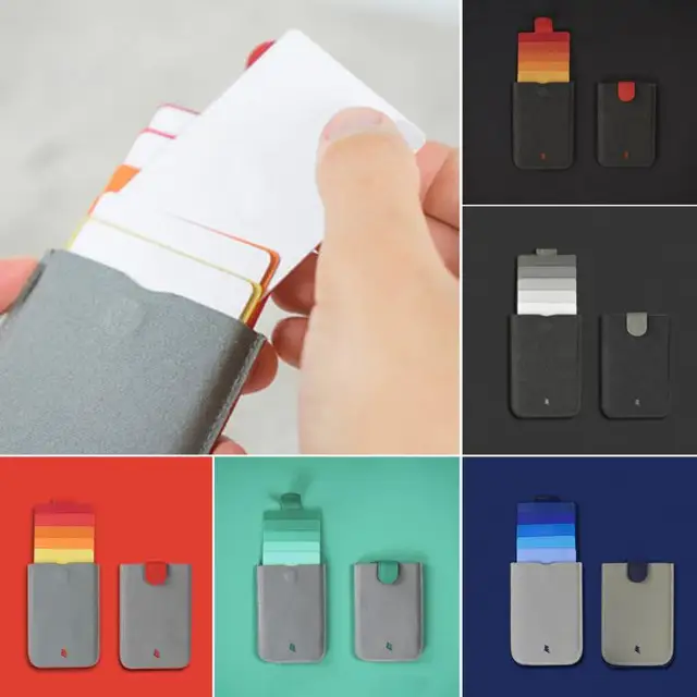 Card Strage Case Cards Holder Stack Up Pull Out Business Slot Card Strage Case Cards Holder Stack Up Pull Out Business Slot Wallet Cases Uni