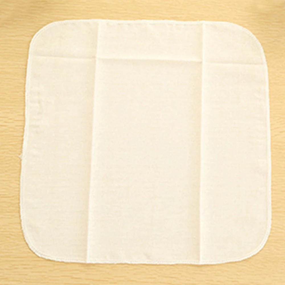 

Reusable Natural Pure Cotton Bamboo Steamer Cloth Quality Fabric Round Steamers Rack Gauze Pad 32*32cm