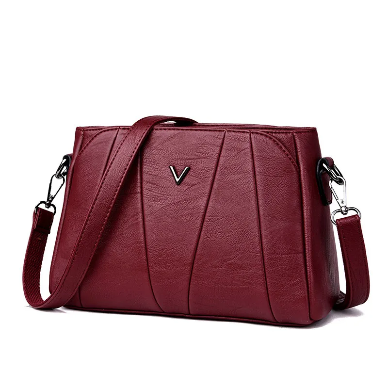 

New Women Shoulder Bag Luxury Brand Designer Leather Handbags For Women 2018 Ladies Casual Shoulder Bag Bolsa Feminina