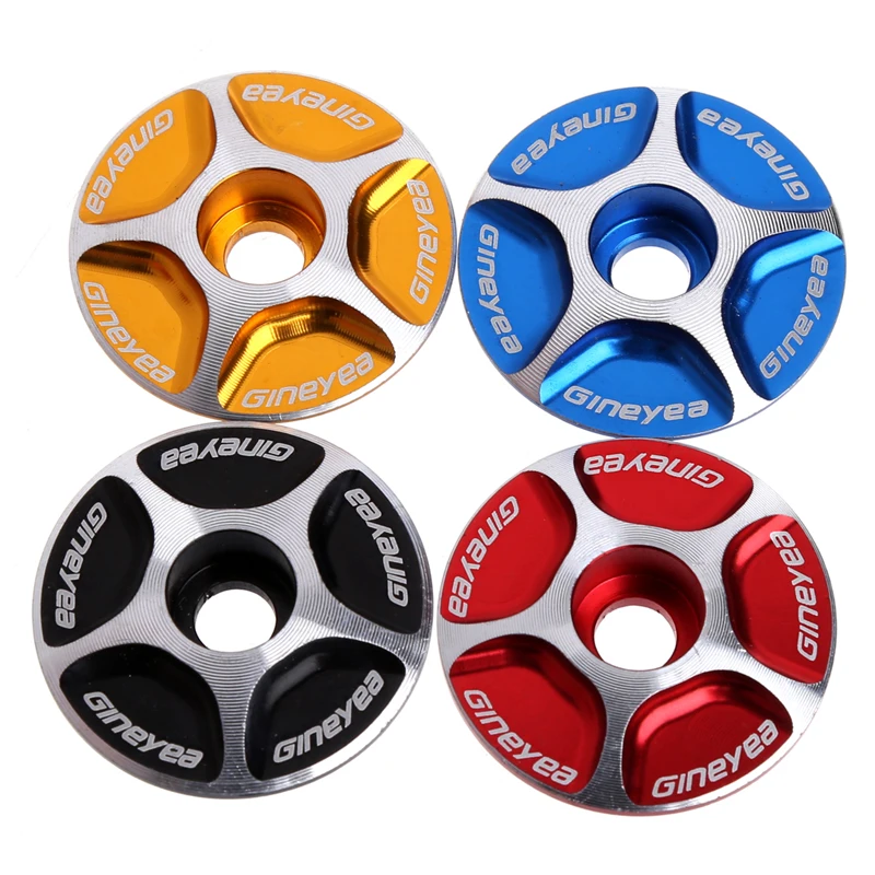 Aluminum Threadless Road Bicycle MTB Bike Stem Accessories Headset Top Cap Cover