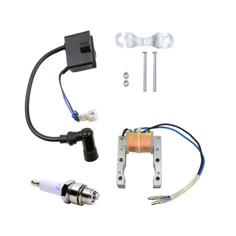 

Ignition Coil scooter Replacement Motor Motorcycle Scooter Racing Bicycle Spark Plug for Motorized 49cc 66cc 80cc Engine