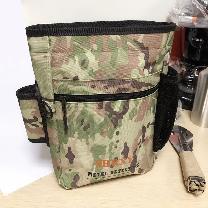 Metal Detector Pouch Bag Digger Supply Treasure Waist Pack Good Luck Finds Bag Garden Detecting Tools Shovel Bag
