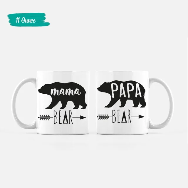 Mama Bear Papa Parents Mug Set Mugs Beer Home Decal Wife Husband Mother Fathers Day Mama Bear Papa Parents Mug Set Mugs Beer Home Decal Wife Husband Mother Fathers Day