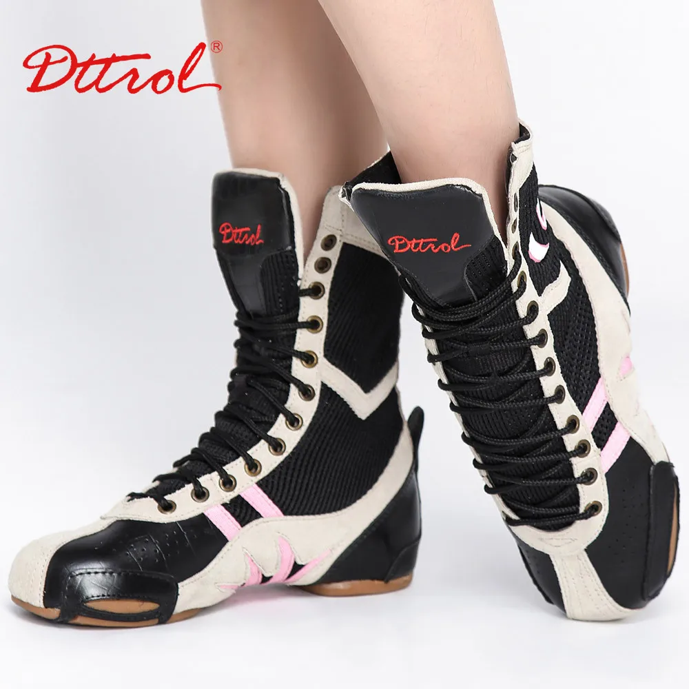 Wholesale Dttrol Professional Dance Fashion Women Flat Dance Shoes