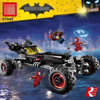 

07045 Bats Chariot Small Particles Assembled Wood Blocks Children's Educational Toys