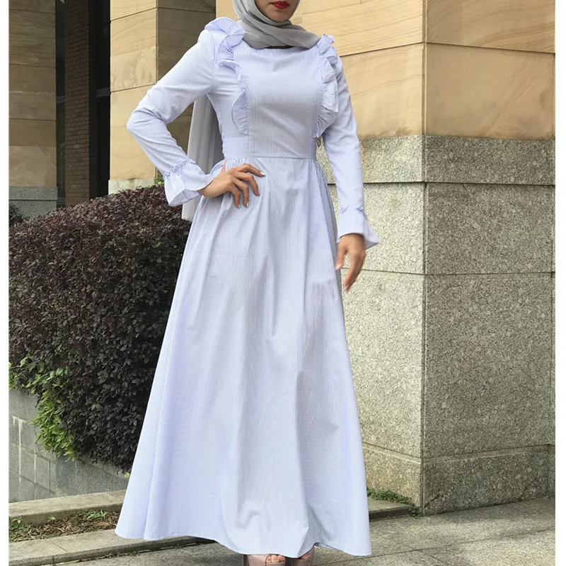 Новый Кафтан абайя Дубай Турция мусульманское платье Рамадан Caftan Marocain Абая для