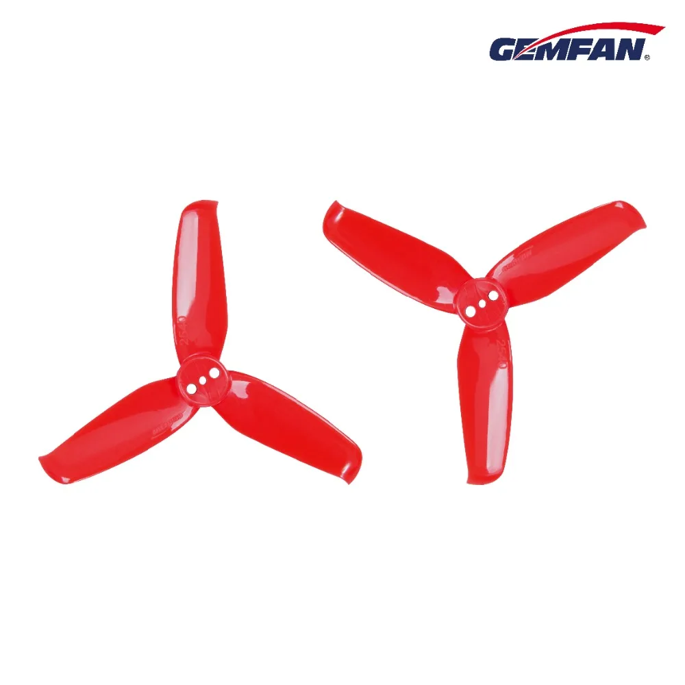 

Gemfan 3 Blade Flash 2540 CW CCW Propeller 2540 2540R for Mini Race Drones QAV250/ZMR250 Quadcopter 4Pair/8PCS