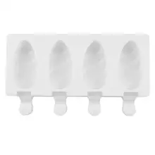 Летняя форма для мороженого, домашняя овальная форма для мороженого, мультяшная инновационная силиконовая форма для домашнего мороженого