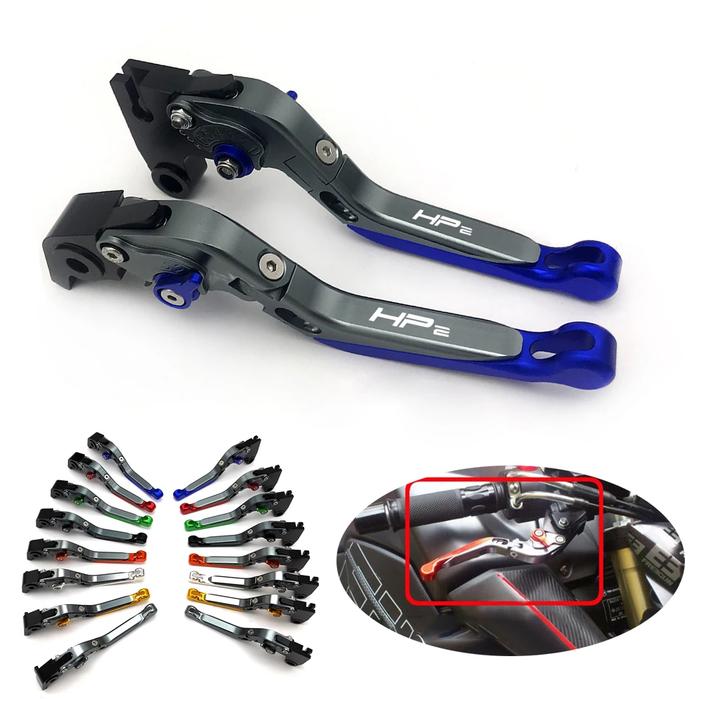 

CNC Aluminum Adjustable Motorcycle Brake Clutch Levers Motorcycle Brake Handle For BWM HP2 SPORT 2008-2011 2009 2010 Black Green