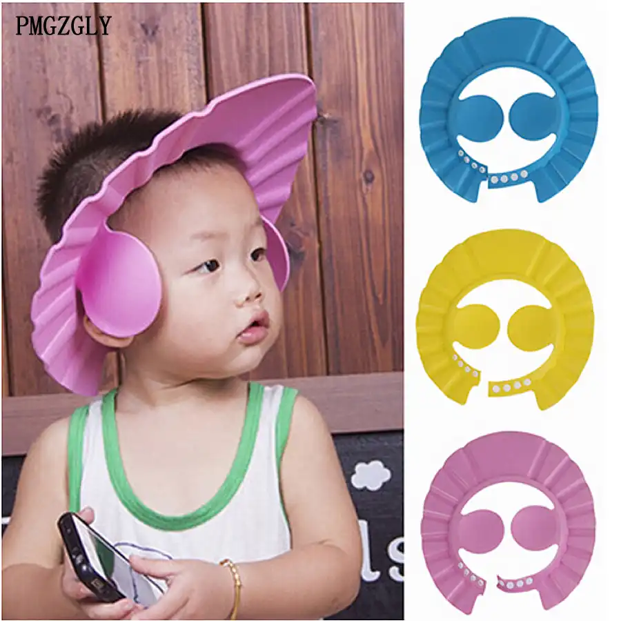 baby cap for washing hair