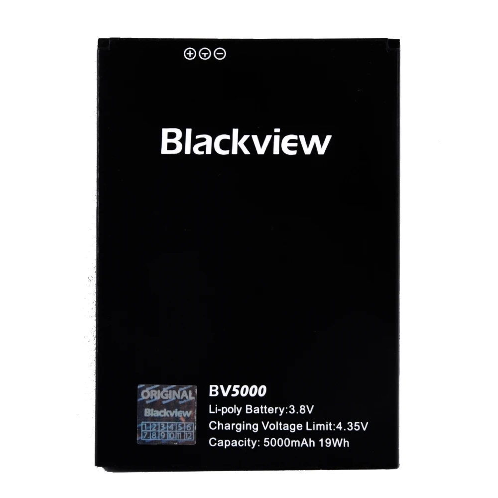 

jinsuli for Original Blackview BV5000 Battery Full 5000mAh For Blackview BV5000 Smart Mobile Phone + +Tracking Number+ In Stock